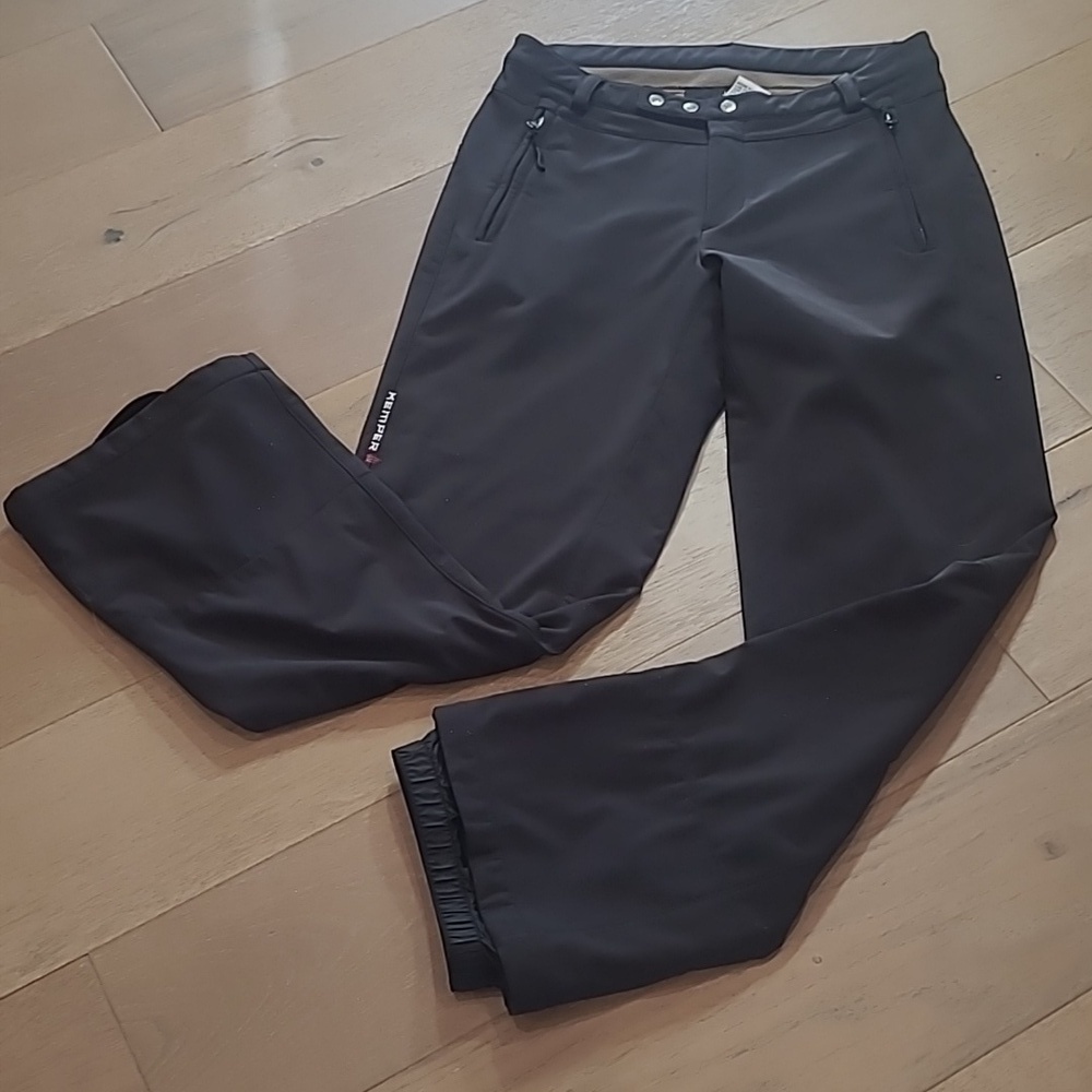 EUC Kemper Ski Pants Women's sz 14 Black Ski/Snowboard Pants